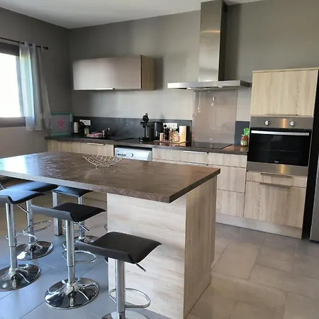 Moderne Avec Terrasses Et Piscine 아파트 *